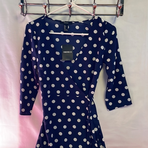 Forever 21 wrap dress / High low - Picture 6 of 7